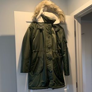 Green Anorak Jacket